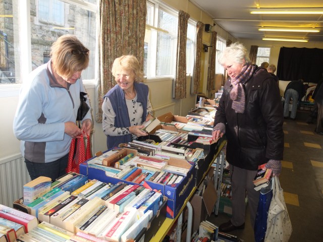 The first buyer; before it got very busy.